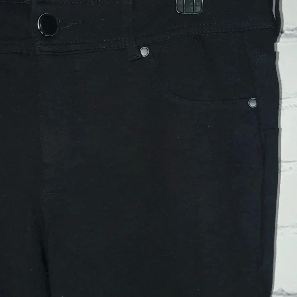 New Directions Black Jeggings Women's Size 12 - Picture 2 of 10